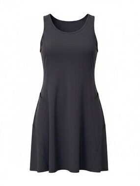 Marika Dry-Wik Sleeveless Athletic Dress Gray Medium NWT Pockets